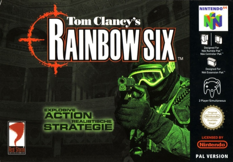 SONY Rainbow Six per Nintendo N64